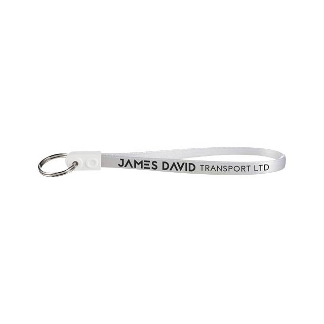 Ad-Loop ® Jumbo keychain - white