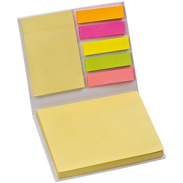 Sticky note set - white