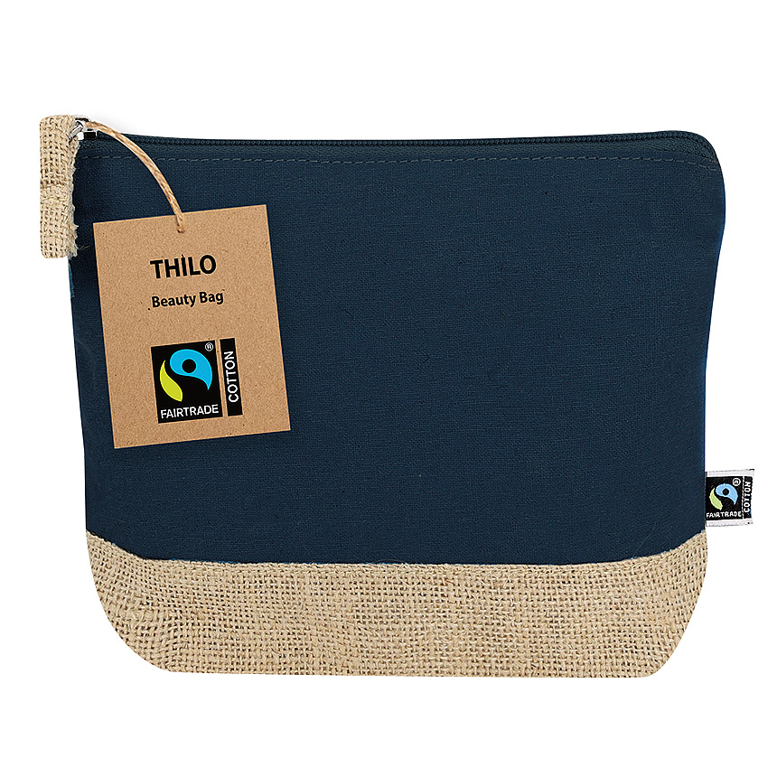 Thilo Fairtrade - Kosmetická taška - modrá