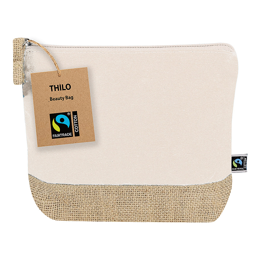 Thilo Fairtrade - Kosmetická taška - béžová