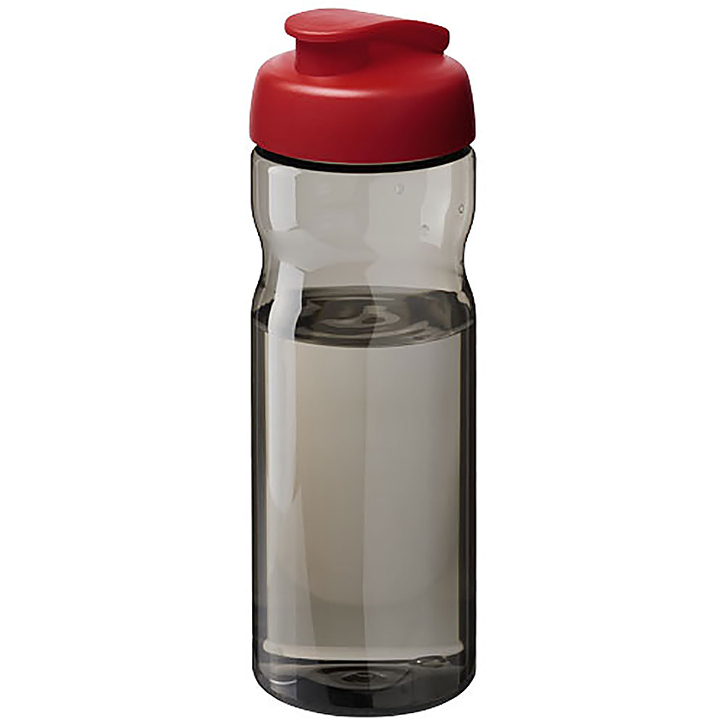 H2O Active® Eco Base 650 ml Sportflasche mit Klappdeckel - Rot