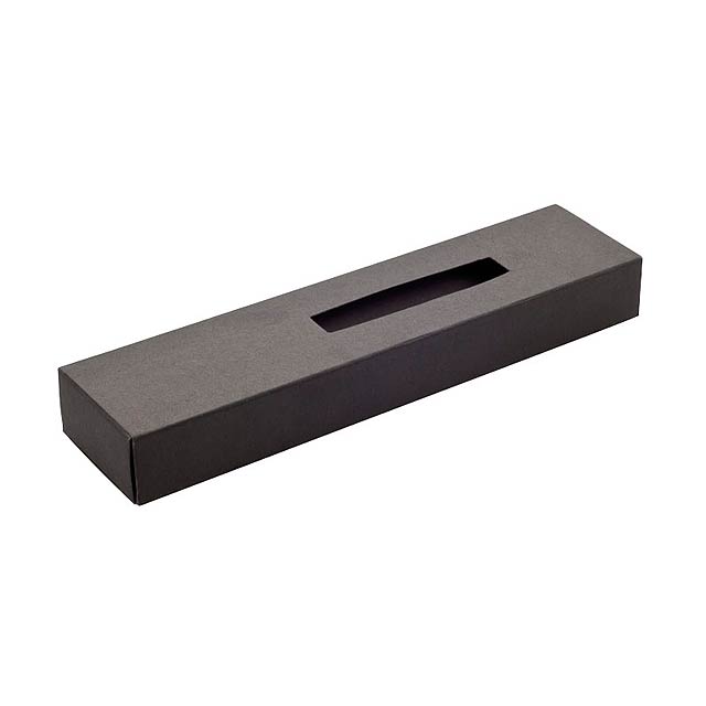 PORE I Papierbox für 1 Stift - schwarz