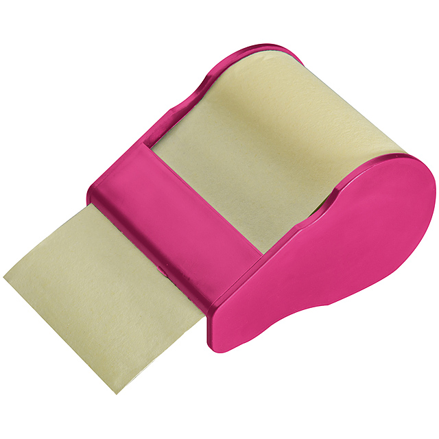 Sticky note dispenser - pink