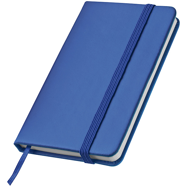 Zápisník so záložkou - modrá