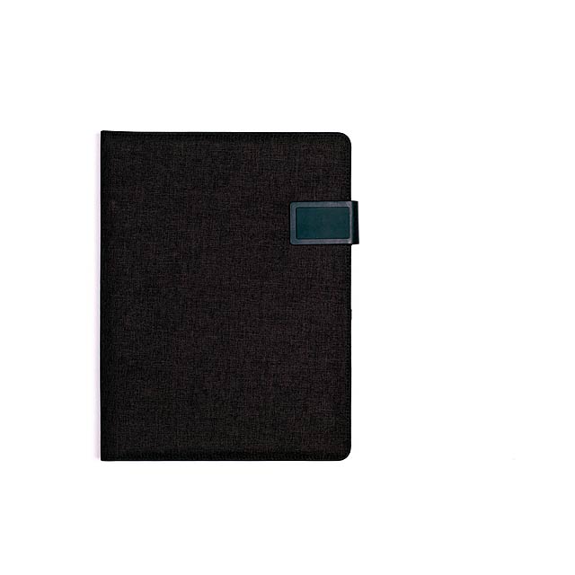 Portfolio textil STREPIA A4 - čierna