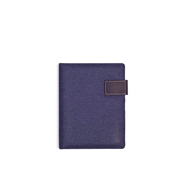 Portfolio textil STREPIA A5 - modrá