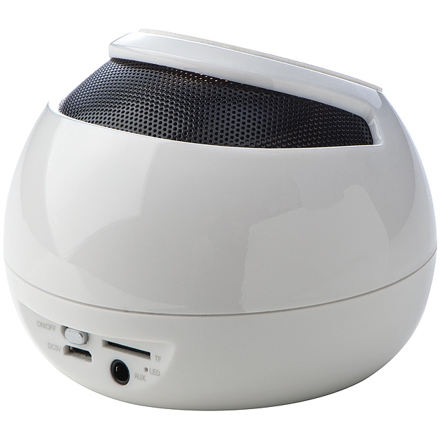Bluetooth Lautsprecher mit Halterung - Weiß 