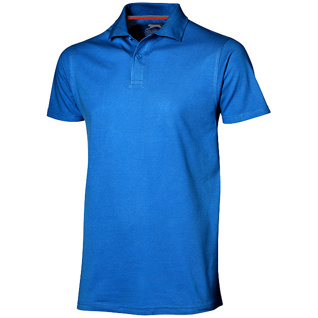 Advantage short sleeve men's polo - baby blue
