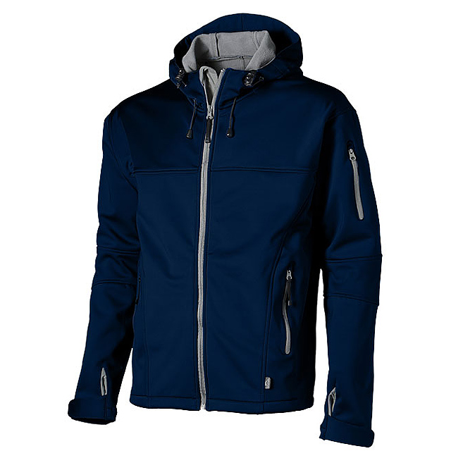 Match softshell jacket - blue