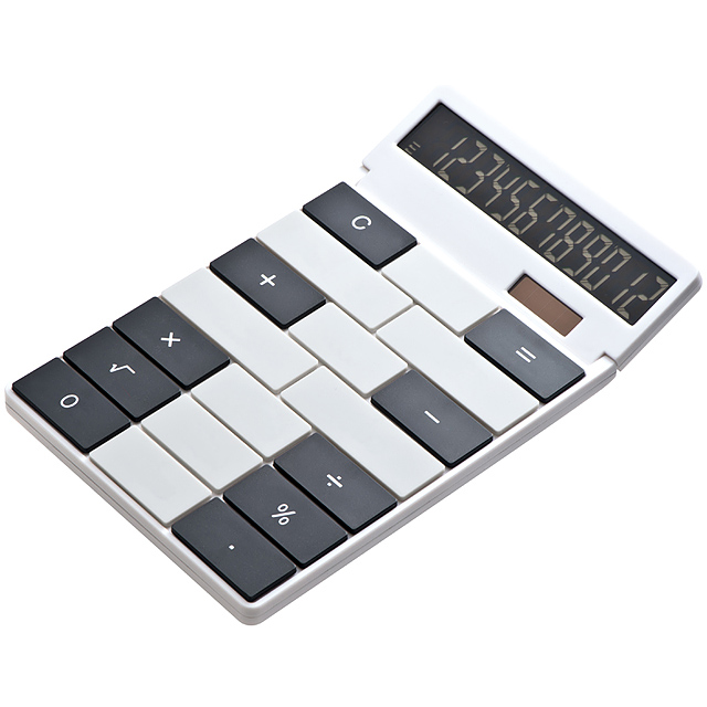 Own design calculator - white
