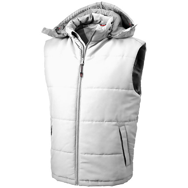 Gravel bodywarmer - white