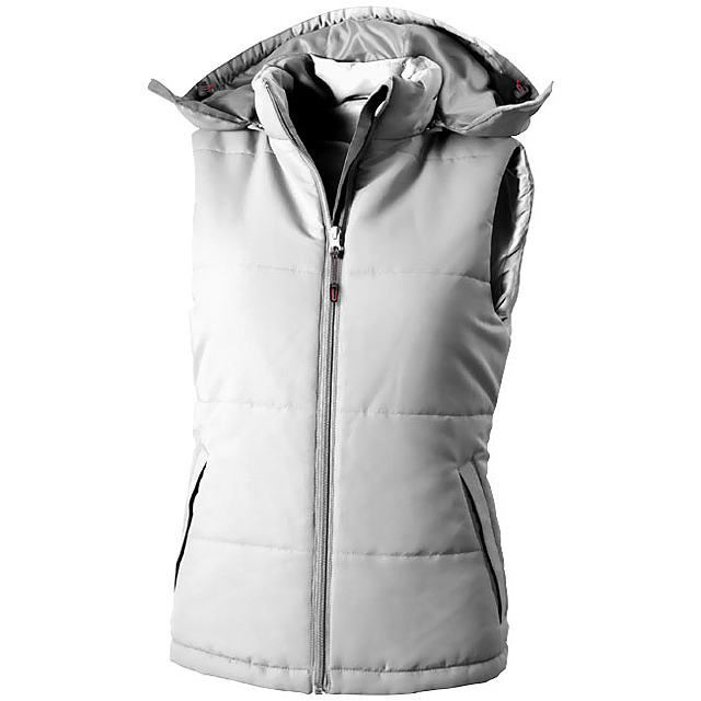 Gravel ladies bodywarmer - white