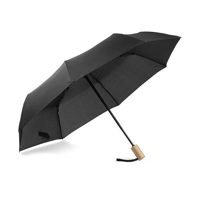 Skládací deštník HOST - čierna