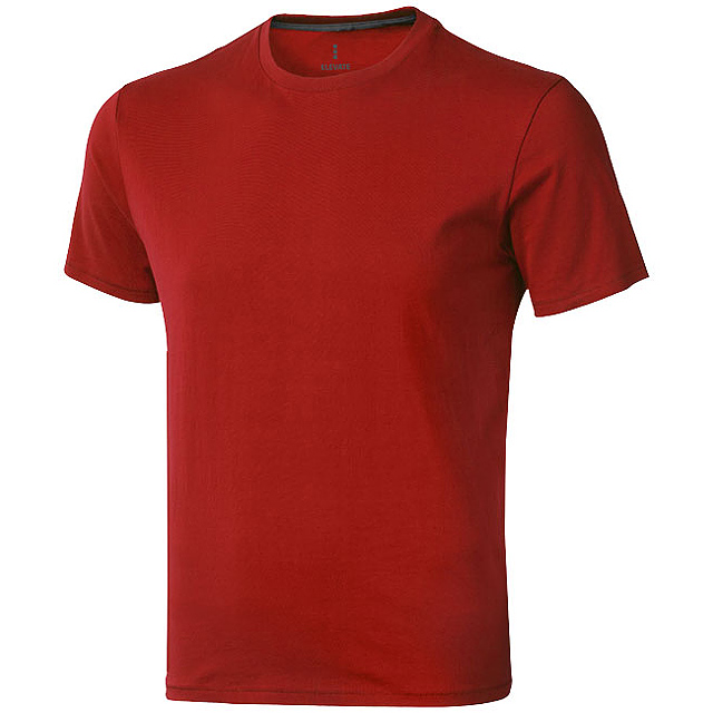 Pánské triko Nanaimo s krátkým rukávem - červená