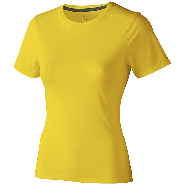 Dámské triko Nanaimo s krátkým rukávem - žlutá