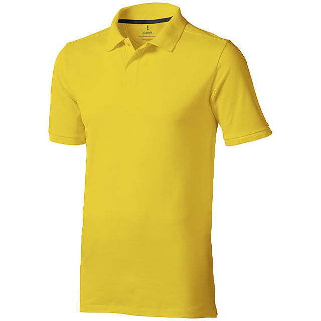 Calgary Poloshirt für Herren - Gelb
