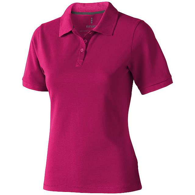 Calgary short sleeve women's polo - pink