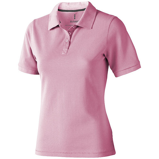 Calgary short sleeve women's polo - pink