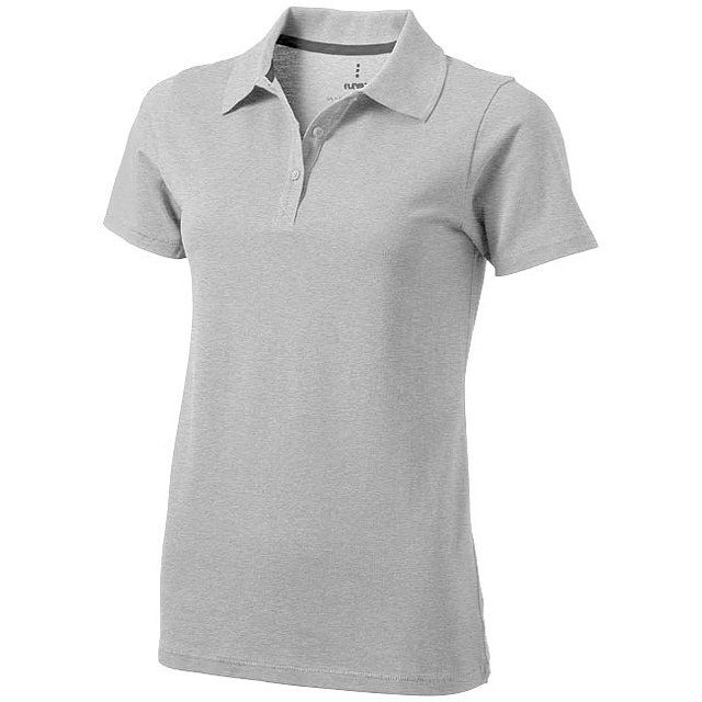 Seller short sleeve women's polo - grey