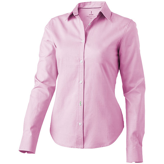 Vaillant long sleeve women's oxford shirt - pink