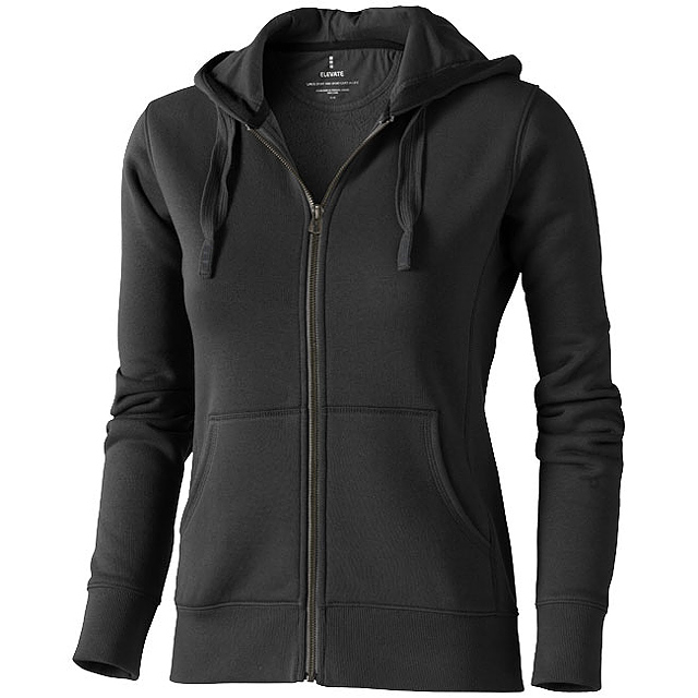 Arora women's full zip hoodie - grey