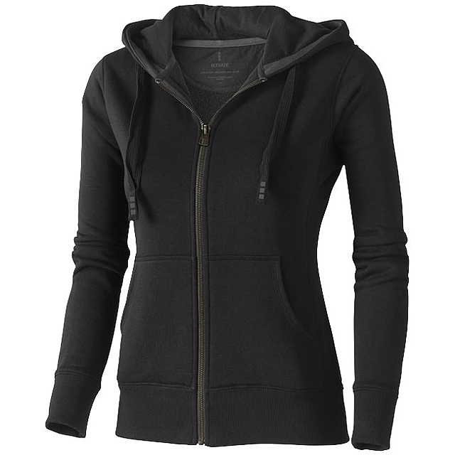 Arora Kapuzensweatjacke für Damen - schwarz