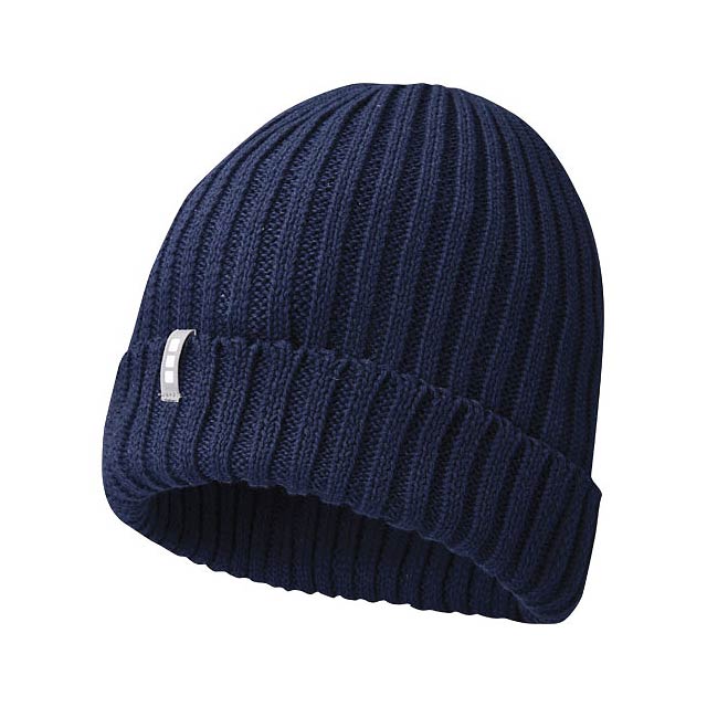 Ives organic beanie - blue