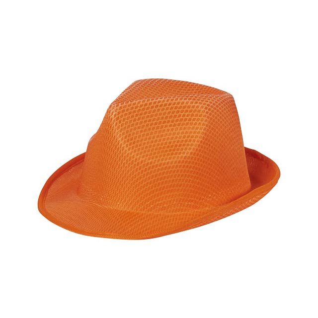 Trilby Hat - orange