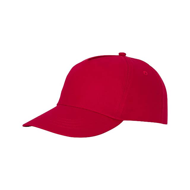 Feniks 5 panel cap - transparent red