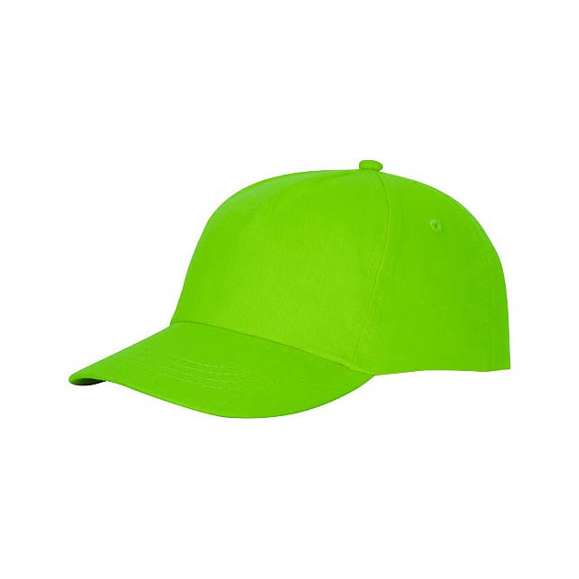 Feniks 5 panel cap - lime