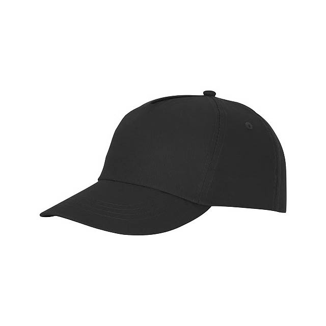 Feniks 5 panel cap - black