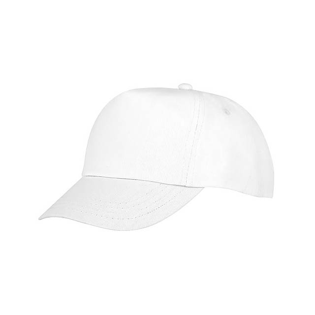 Feniks kids 5 panel cap - white