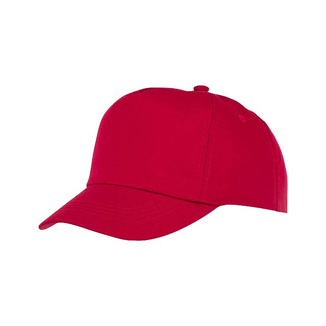 Feniks kids 5 panel cap - transparent red