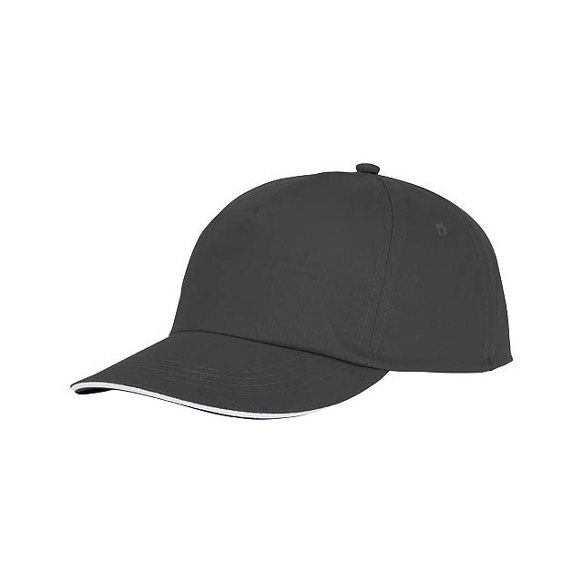 Styx 5 panel sandwich cap - grey