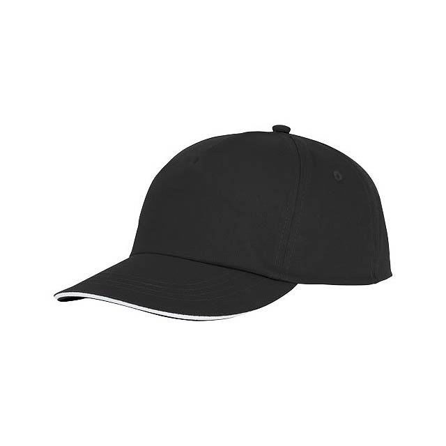 Styx 5 panel sandwich cap - black