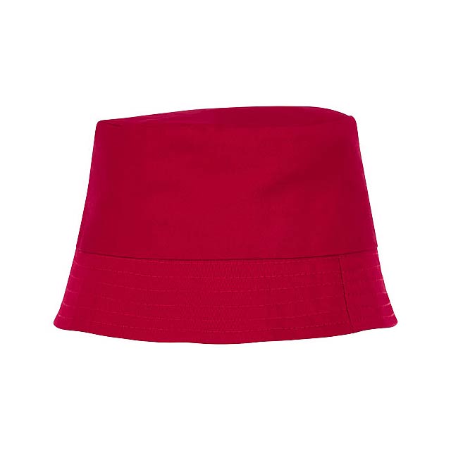 Solaris dětský klobouček - transparentní červená