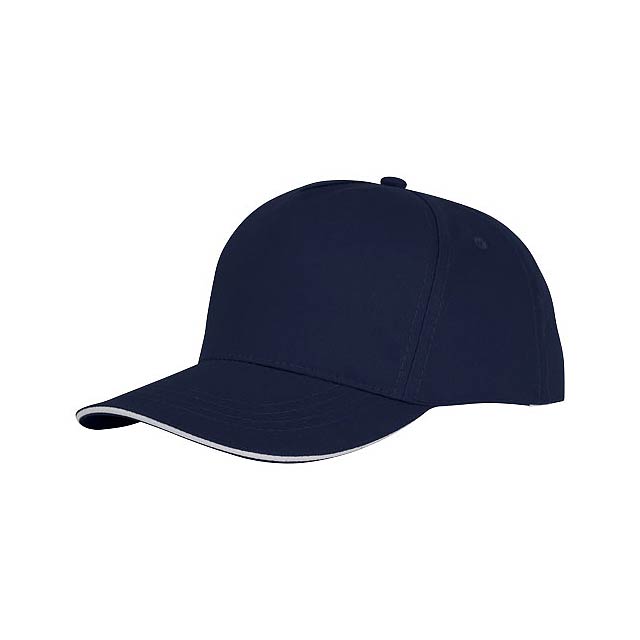 Ceto 5 panel sandwich cap - blue