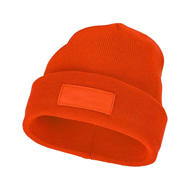 Boreas beanie with patch - orange