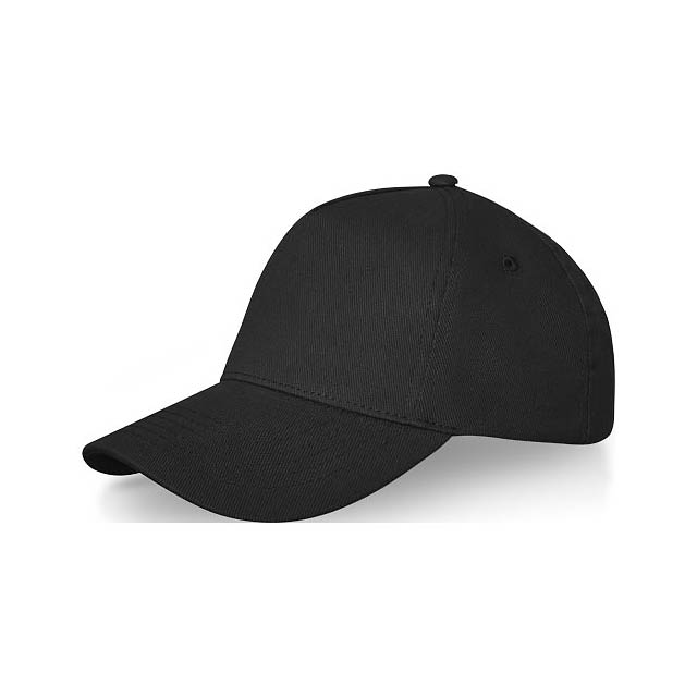 Doyle 5 panel cap - black