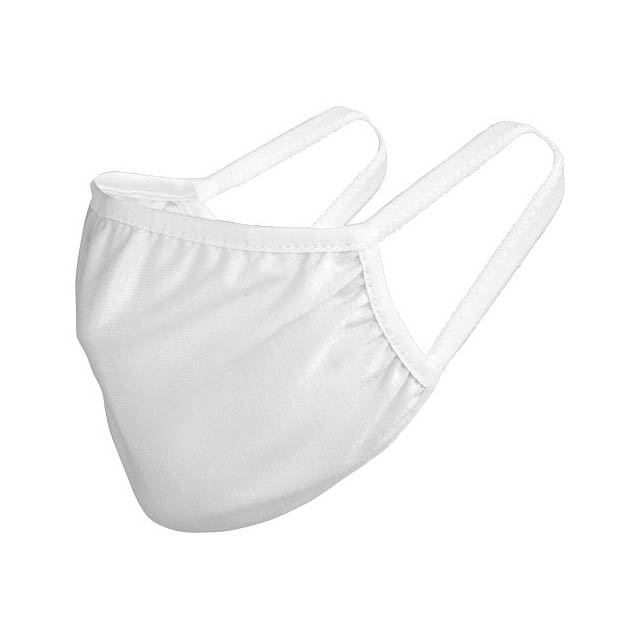 Reed face mask - white