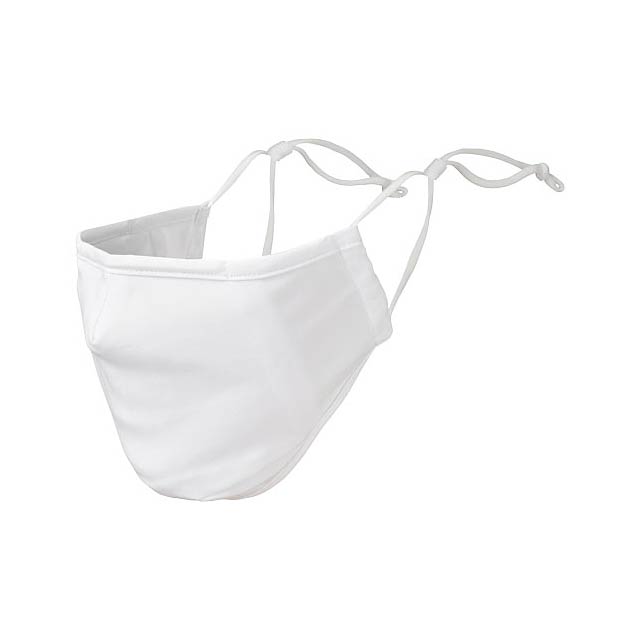Laurel GRS recycled face mask - white