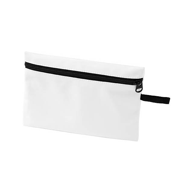 Bay face mask pouch - white