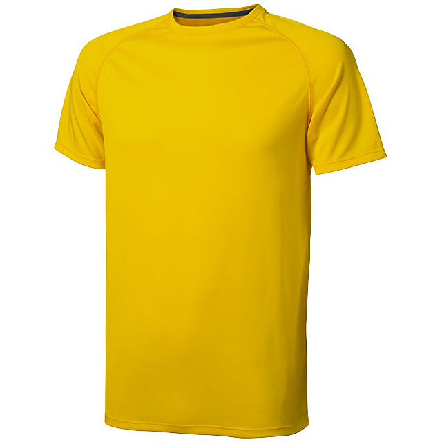 Pánské Tričko Niagara s krátkým rukávem, cool fit - žlutá