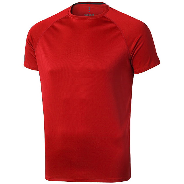 Niagara short sleeve men's cool fit t-shirt - red