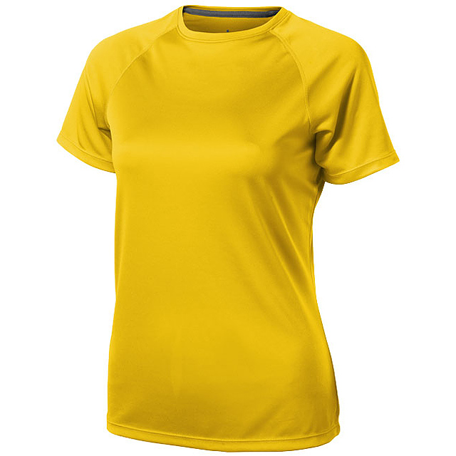 Niagara short sleeve women's cool fit t-shirt - yellow