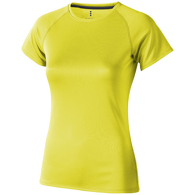Niagara short sleeve women's cool fit t-shirt - yellow