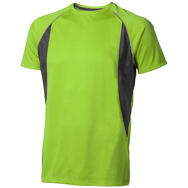 Quebec short sleeve men's cool fit t-shirt - green