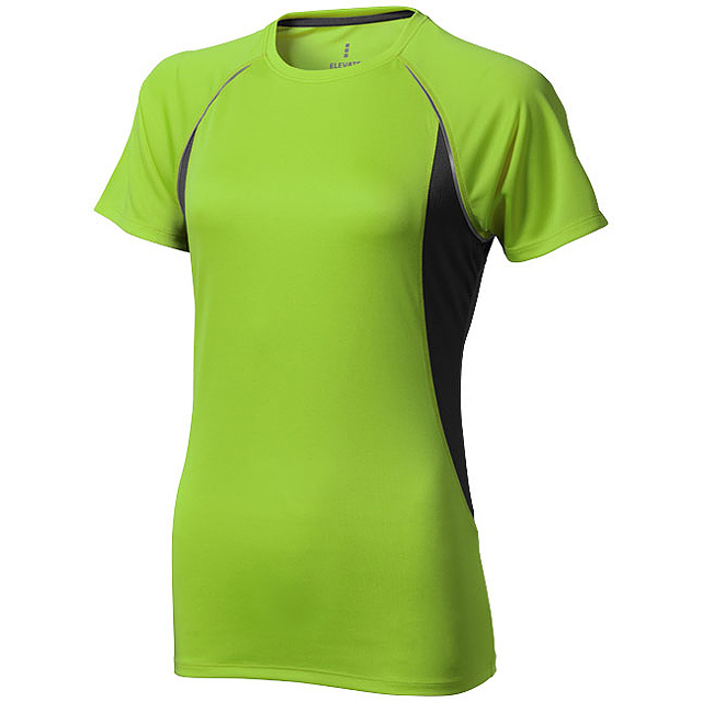 Quebec short sleeve women's cool fit t-shirt - green