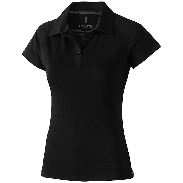 Ottawa short sleeve women's cool fit polo - black