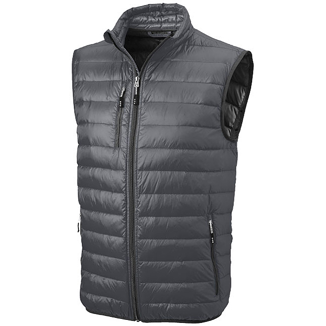 Fairview men's lightweight down bodywarmer - grey